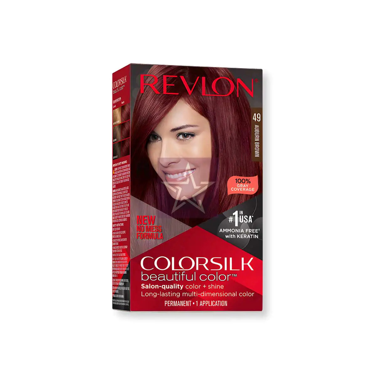 Revlon Colorsilk Beautiful Hair Color 49 Auburn Brown Revlon Colorsilk Beautiful Hair Color - 49 Auburn Brown, SKU: 309976623498