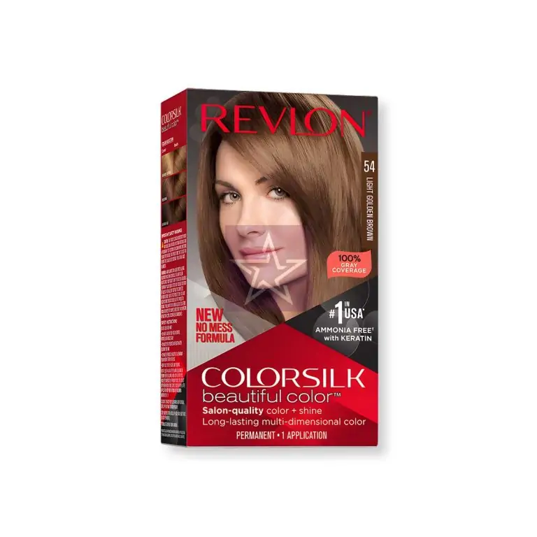 Revlon Colorsilk Beautiful Hair Color 54 Light Golden BrownW