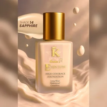 Kashee’s Eventone High Coverage Foundation Sapphire 30ml