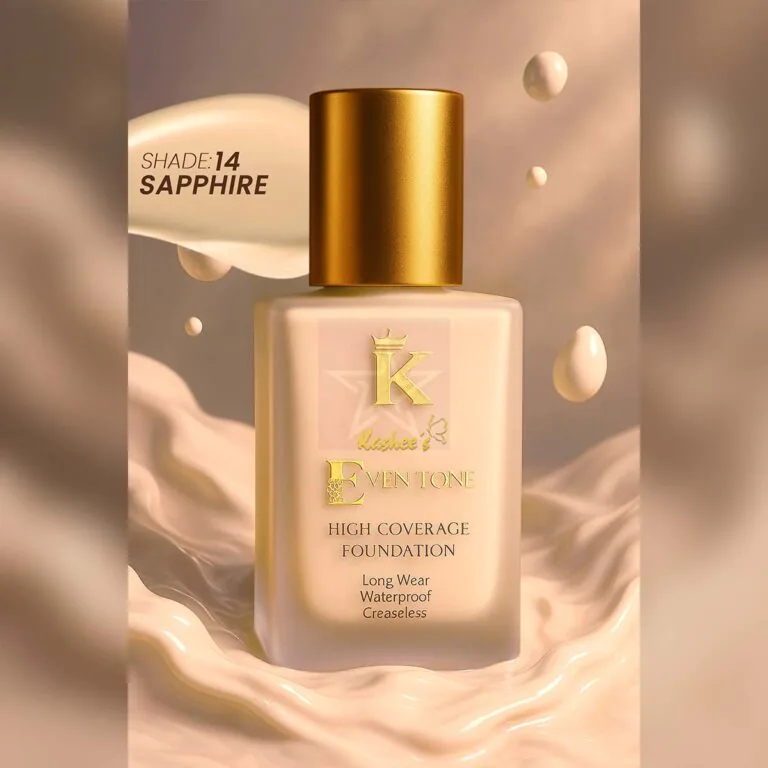 Kashee’s Eventone High Coverage Foundation Sapphire 30ml