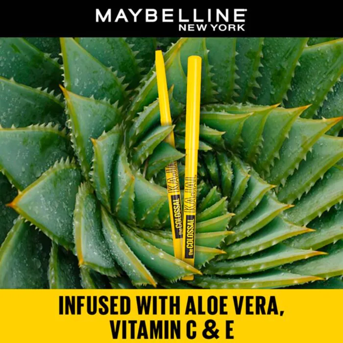Maybelline New York Colossal Kajal, Intense Colour, Waterproof, Long lasting