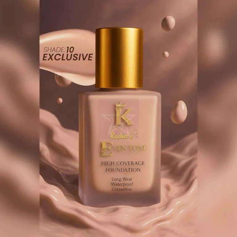 Kashee’s Eventone High Coverage Foundation – Exclusive - 30ml
