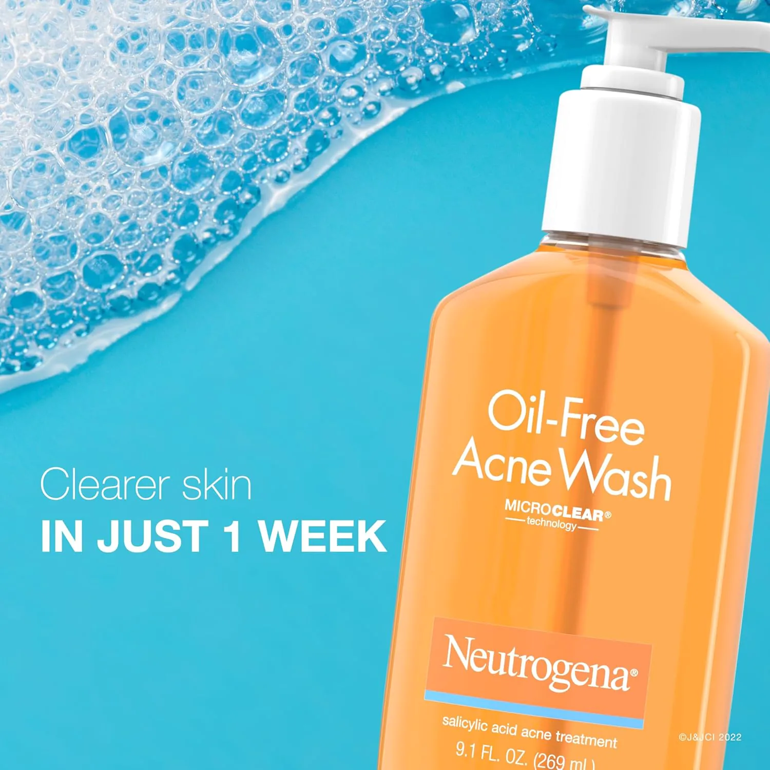 Neutrogena Oil Free Acne Wash 269ml