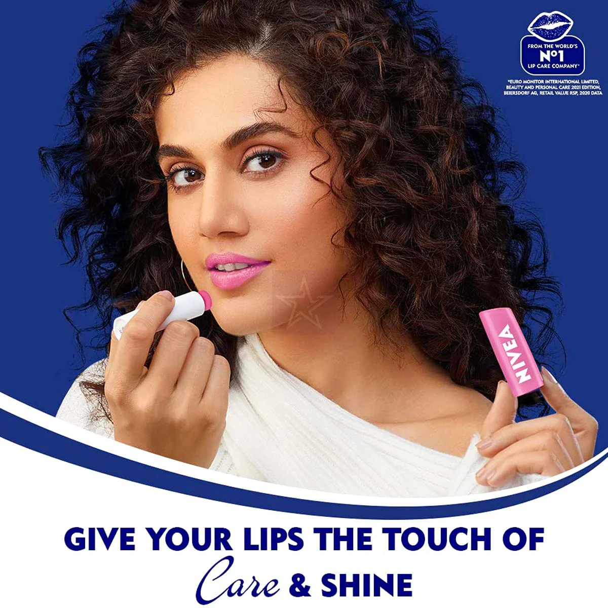 Nivea Long lasting Moisture Caring Lip Balm Soft Rose