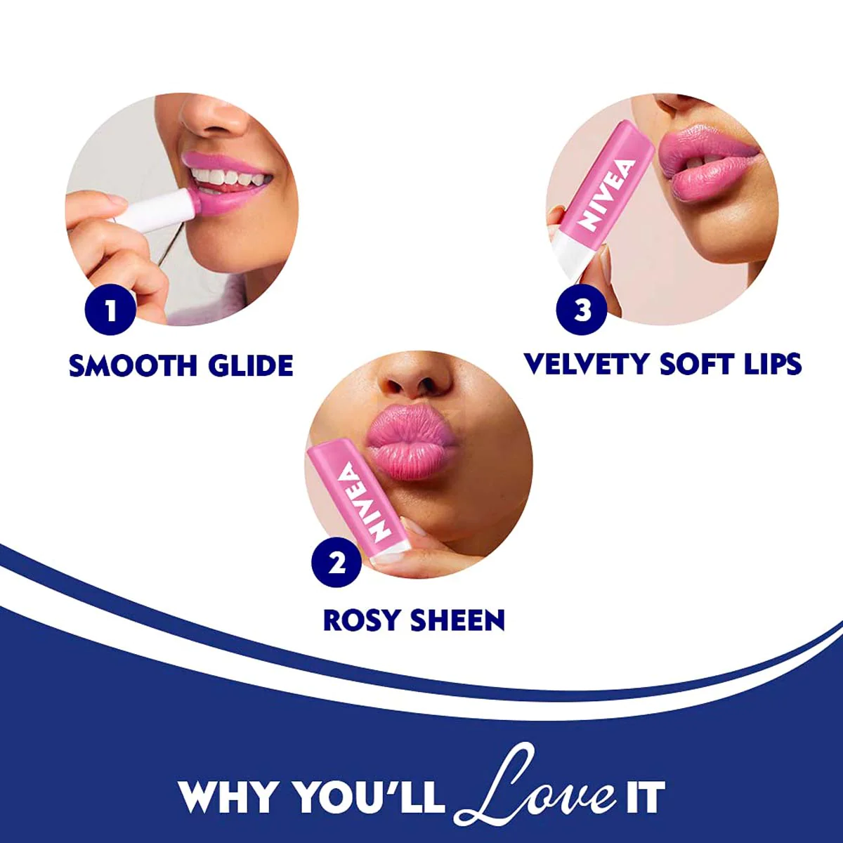 Nivea Long lasting Moisture Caring Lip Balm
