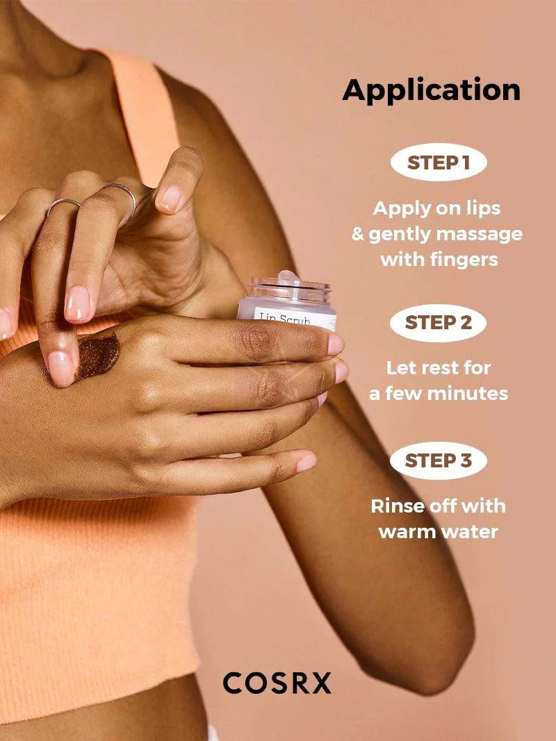 Cosrx Honey Sugar Lip Scrub - Use
