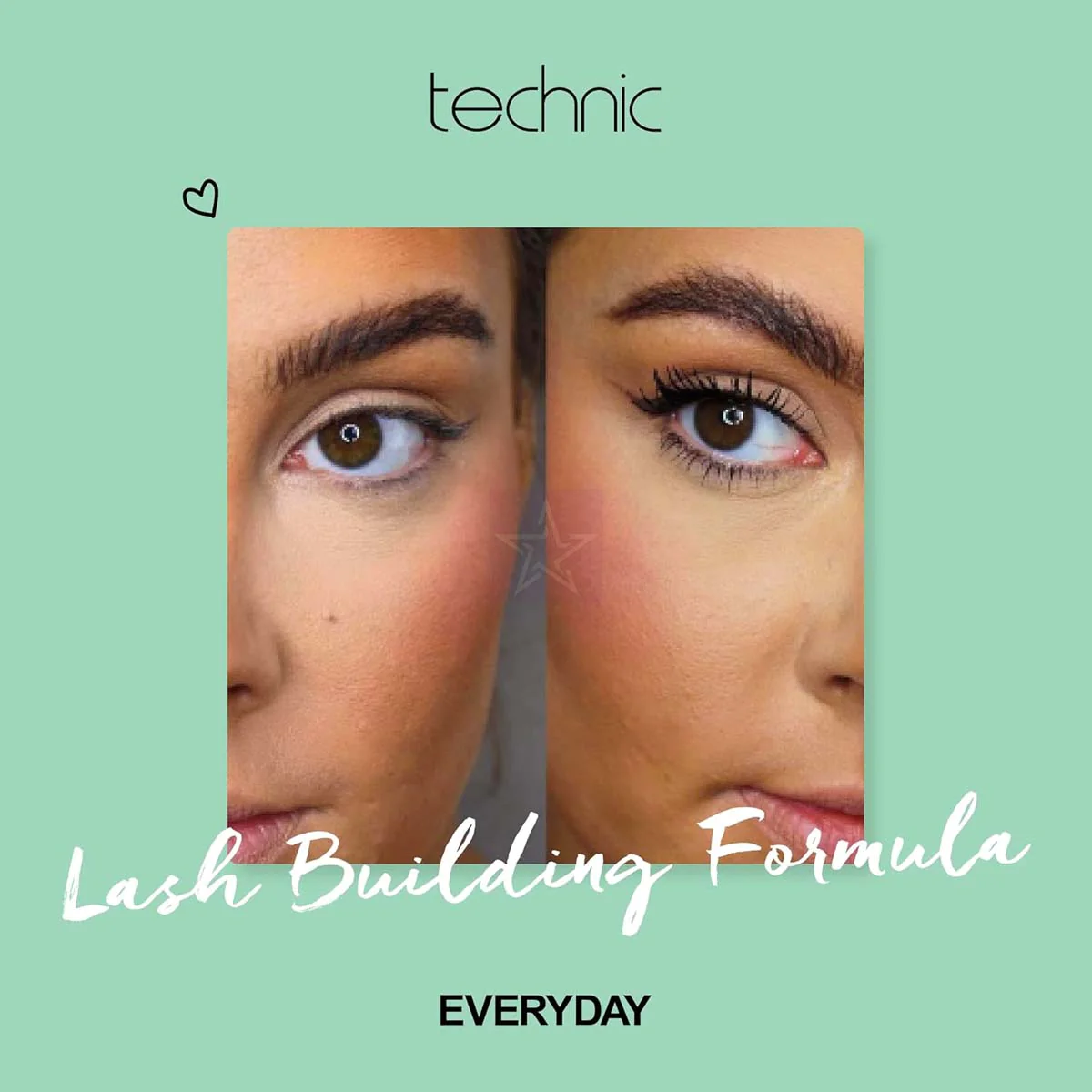 Technic Mega Lash Water Resistance Mascara - use
