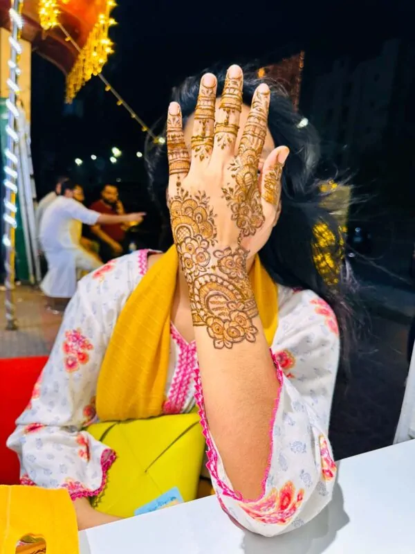 মেহেদী ডিজাইন ২০২৫। মেহেদী দেওয়ার আগে করণীয়? 35 Mehedi Design (17)