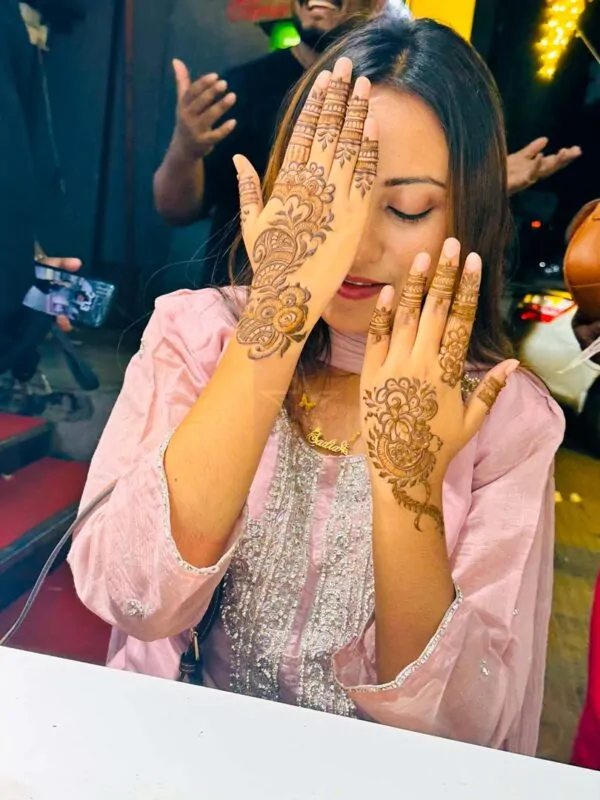 মেহেদী ডিজাইন ২০২৫। মেহেদী দেওয়ার আগে করণীয়? 20 Mehedi Design (32)