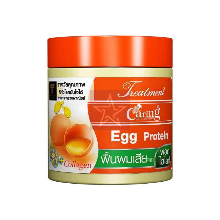Caring Egg Protein Hair Treatment - 250ml, SKU: 8852053016178