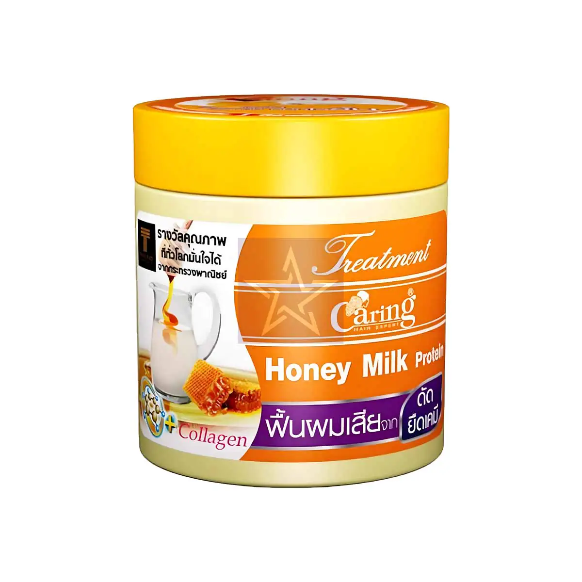 Caring---Hon/8852053016147ey-Milk-Protein-Hair-Mask---250ml Caring Honey Milk Protein Hair Treatment - 250ml, SKU: 8852053016147