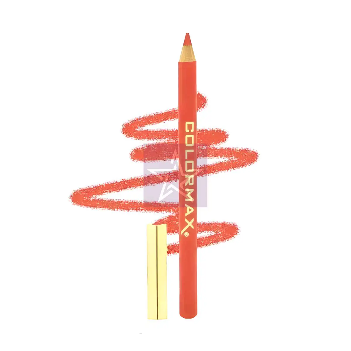 Colormax---Satin-Glide-Lip-Liner-Pencil---09-Crazy-Orange/crazyorange Colormax Satin Glide Lip Liner Pencil - 09 Crazy Orange, SKU: crazyorange