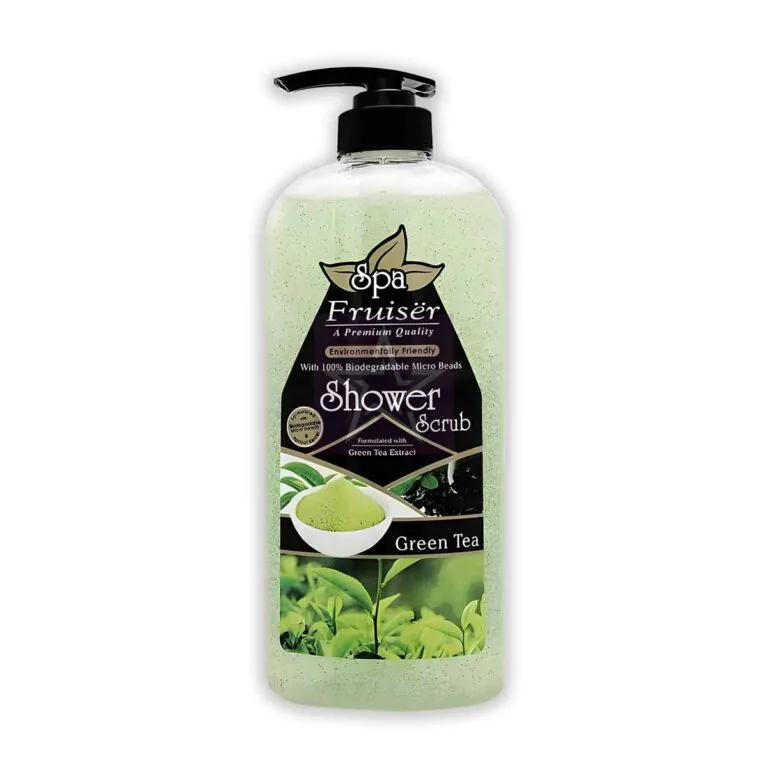Fruiser Green Tea Shower Scrub - 730ml, SKU: 9557887188051