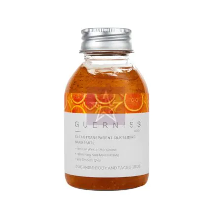Guerniss Orange Body & Face Scrub - 200ml, SKU: 4892310199538