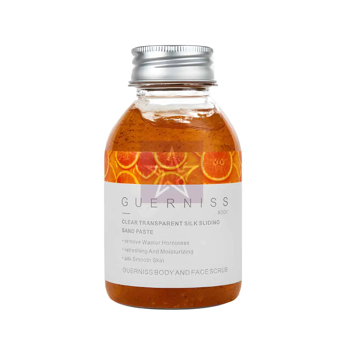 Guerniss Orange Body & Face Scrub Guerniss Orange Body & Face Scrub - 200ml, SKU: 4892310199538