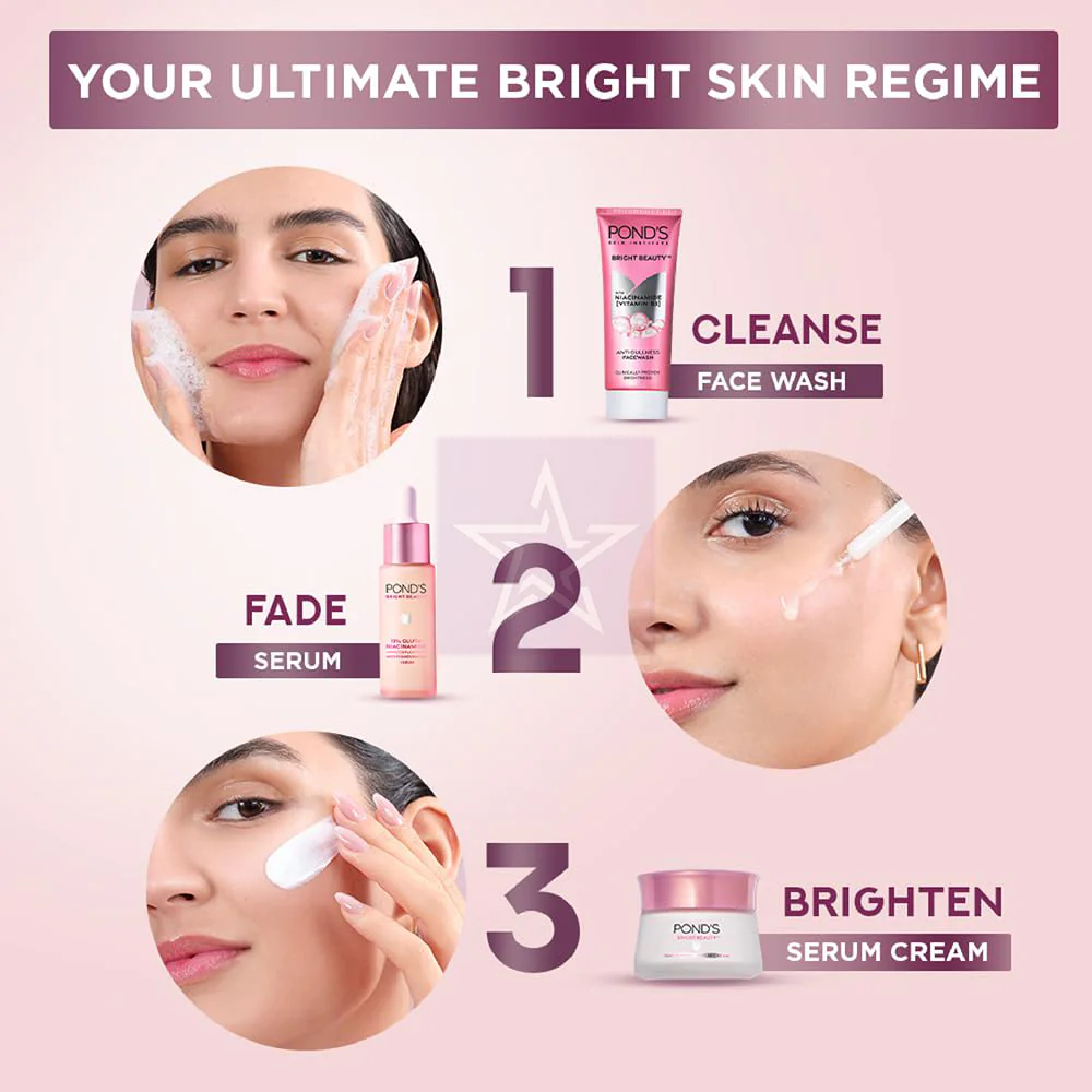 POND's Bright Beauty Anti-Dullness & Brightening Facewash With Niacinamide
