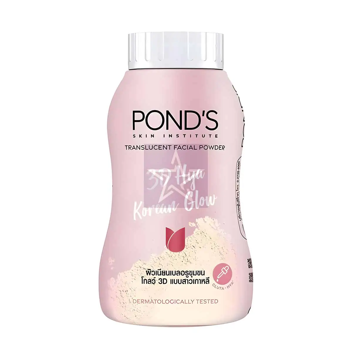 Pond's 3D Hya Korean Glow Translucent Facial Powder Pond's 3D Hya Korean Glow Translucent Facial Powder - 50gm, SKU: 8851932441056