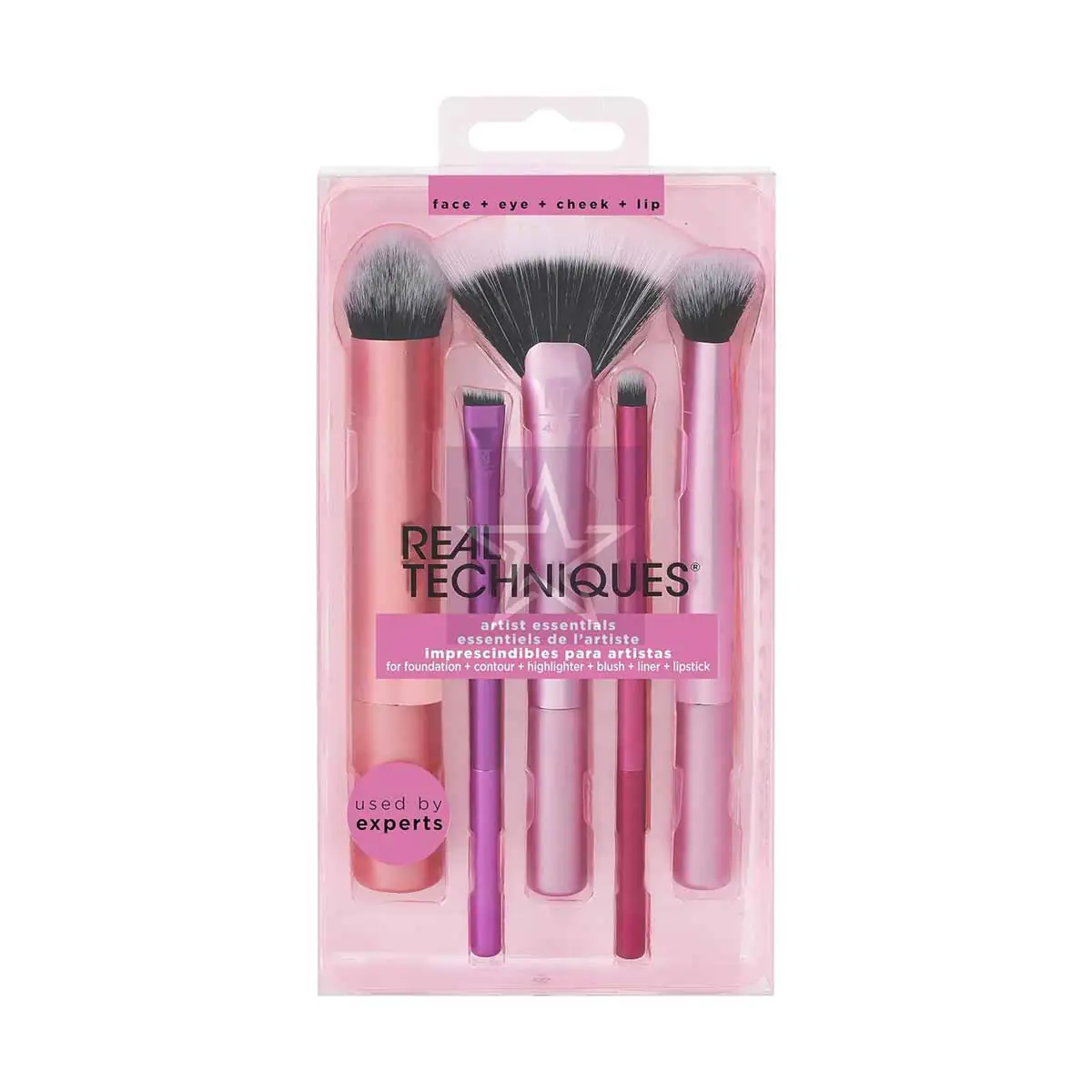 Real Techniques Artist Essentials 5 Pcs Brush Set Real Techniques Artist Essentials 5 Pcs Brush Set, SKU: 079625018950
