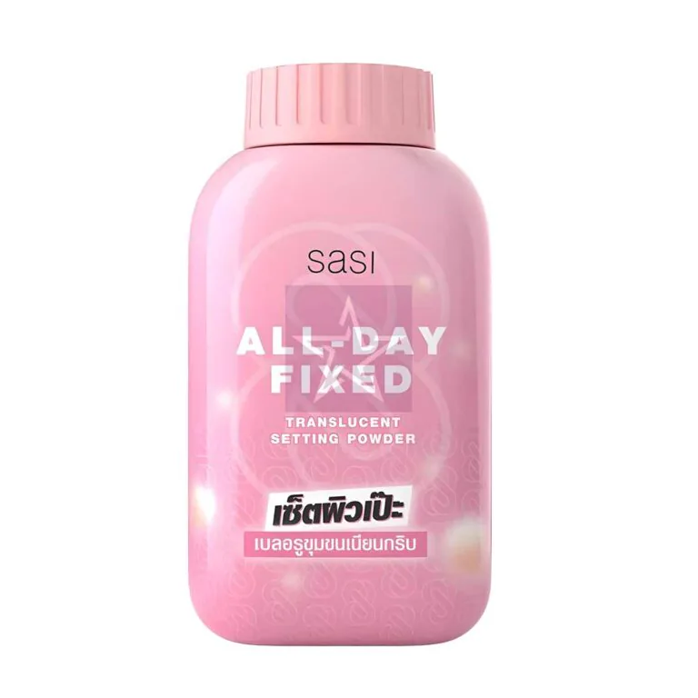 Sasi All Day Fixed Translucent Setting Powder - 50gm, SKU: 8858696816236