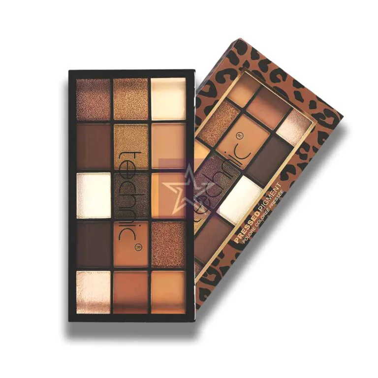 Technic 15 Color Eyeshadow Palette Boujee - 30gm, SKU: 5021769205210