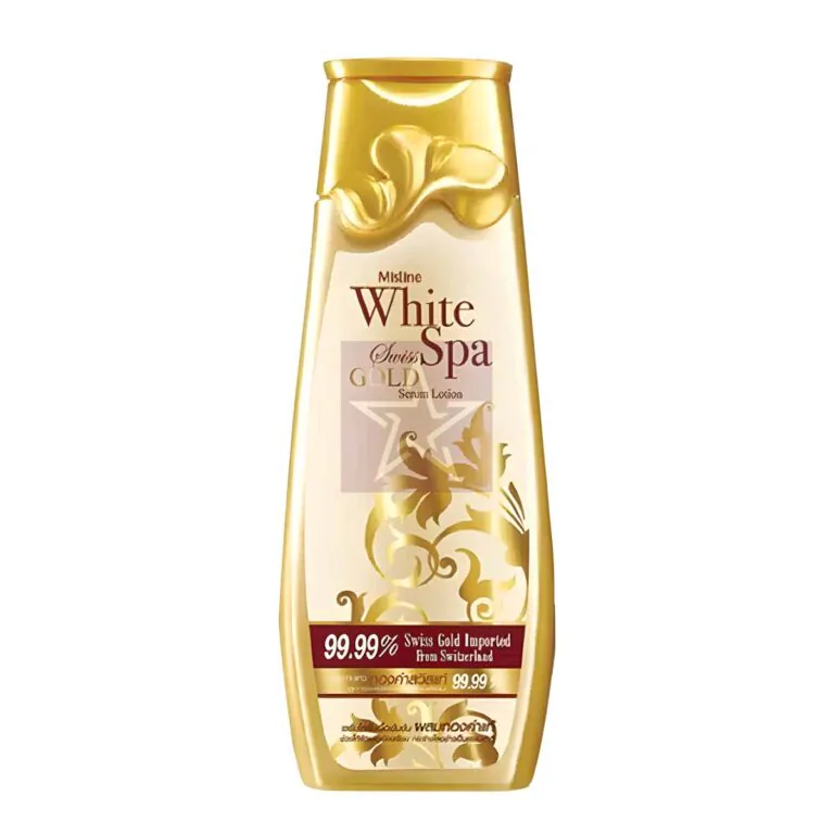 MIstine White Spa Swiss Gold Serum Lotion - 200ml, SKU: 8859178707530