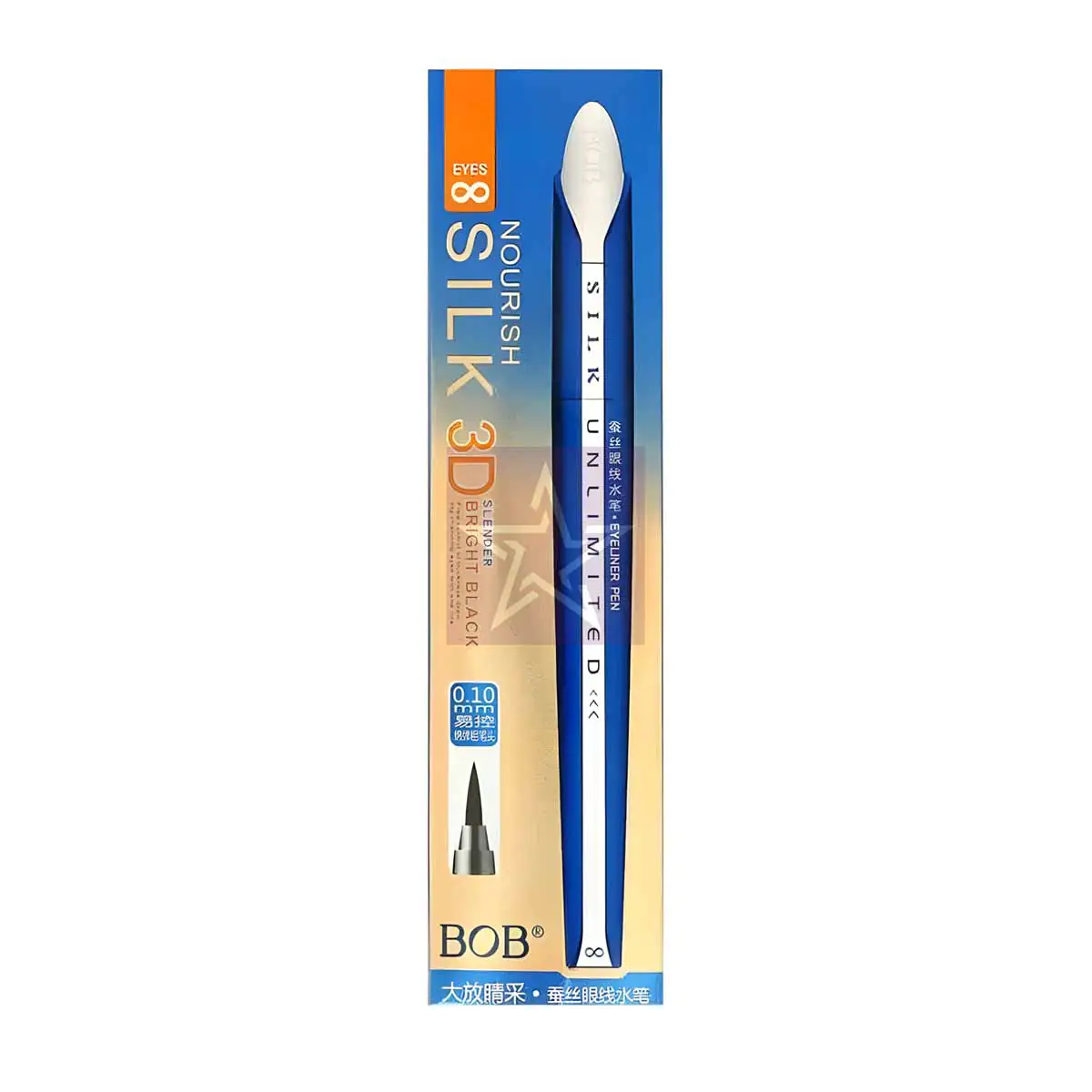 BOB Silk Pen Eyeliner - Black, SKU: 6903071015260