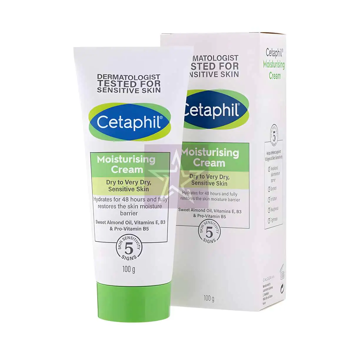 Cetaphil Moisturizing Cream For Dry To Very Dry, Sensitive Skin Cetaphil Moisturising Cream For Dry To Very Dry, Sensitive Skin - 100gm, SKU: 3499320012522
