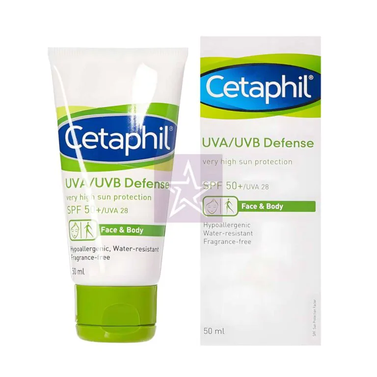 Cetaphil UVA/UVB Defense SPF 50 Very High Sun Protection  - 50ml, SKU: 3499320003063