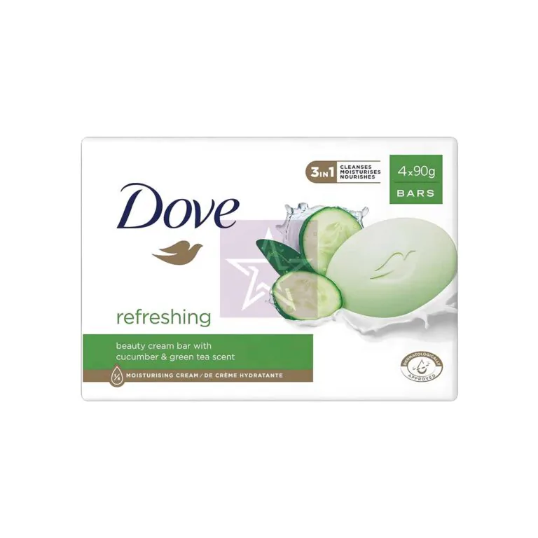 Dove Refreshing Beauty Cream Bar - 90gm, SKU: 8712561538077