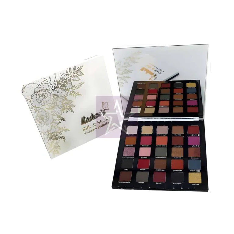 Kashee's 25 Color Silk & Sleek Eyeshadow Palette
