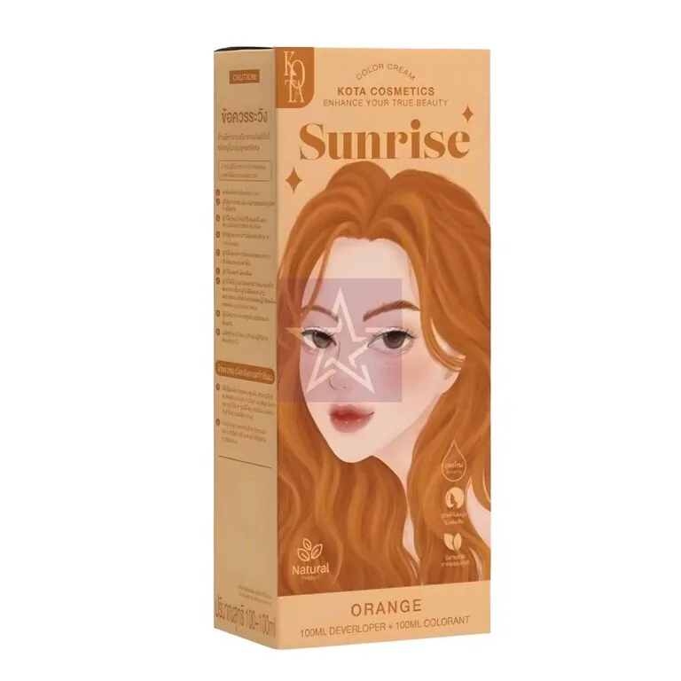 Kota Cosmetics Color Cream Hair Color - Sunrise, SKU: 6949331517334