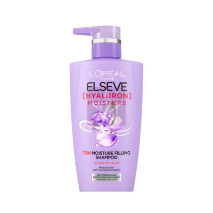 L'Oreal Elvive Hyaluron Moisture Shampoo - 410ml, SKU: 8994993019137