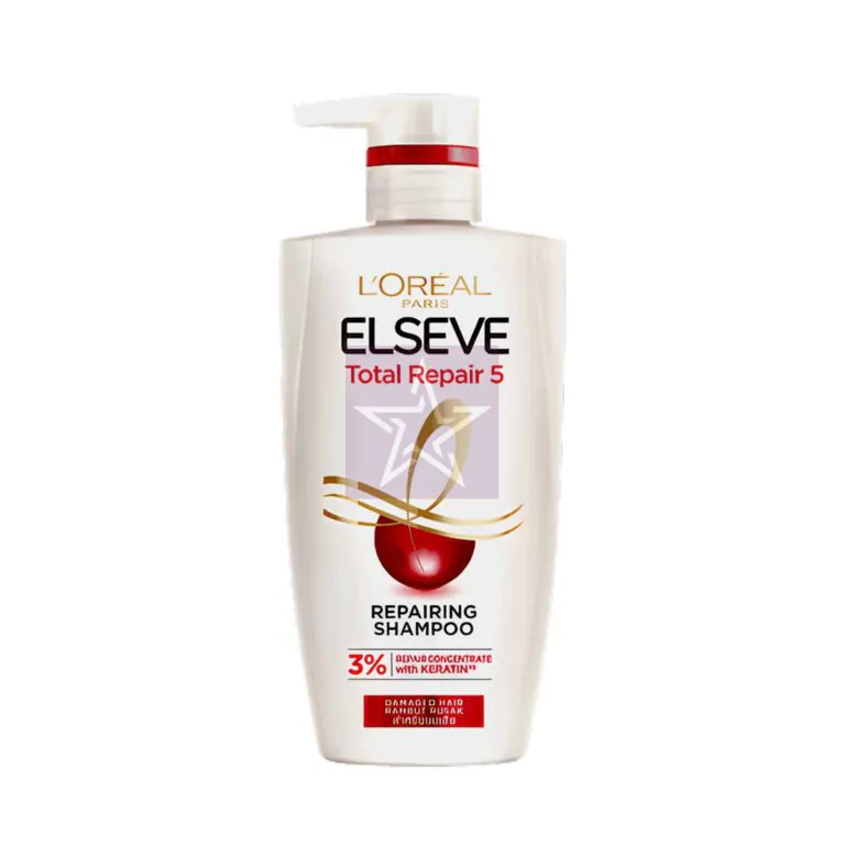 L'Oreal Elseve Total Repair 5 Repairing Shampoo - 450 ml, SKU: 8992304024368