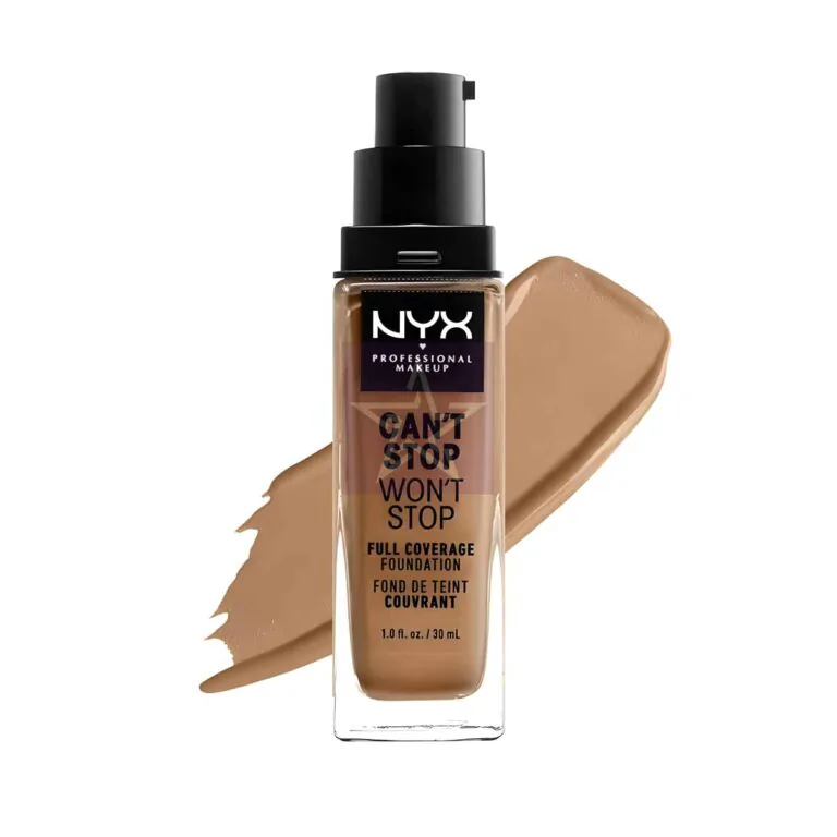 NYX Can't Stop 24HR Matte Finish Full Coverage Foundation - Golden, SKU: 800897157302