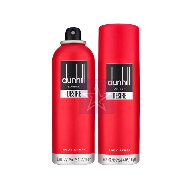 Dunhill Desire Red Deodorizing Body Spray - 170gm, SKU: 85715802101