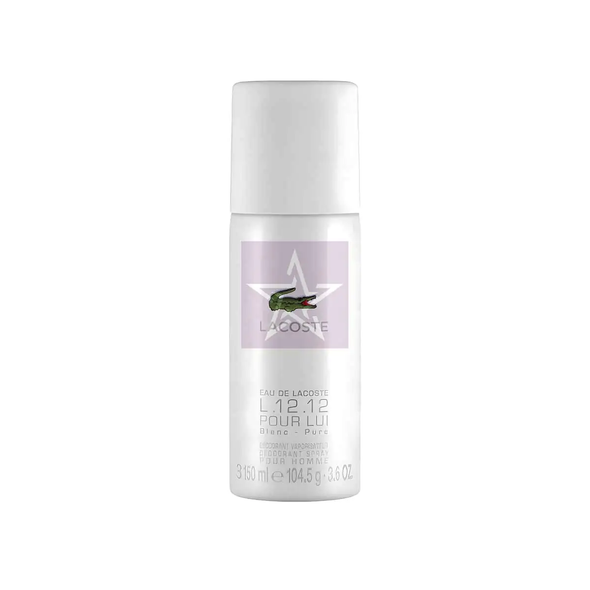 Lacoste L.12.12 Deodorant Vaporisateur Spray - 150ml, SKU: 8005610668987