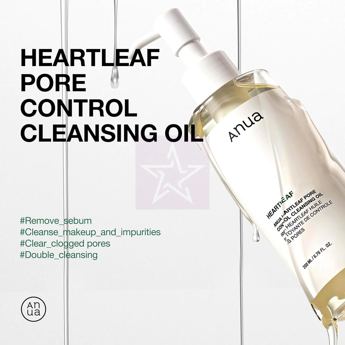 Anua Heartleaf Pore Control Cleansing Oil
