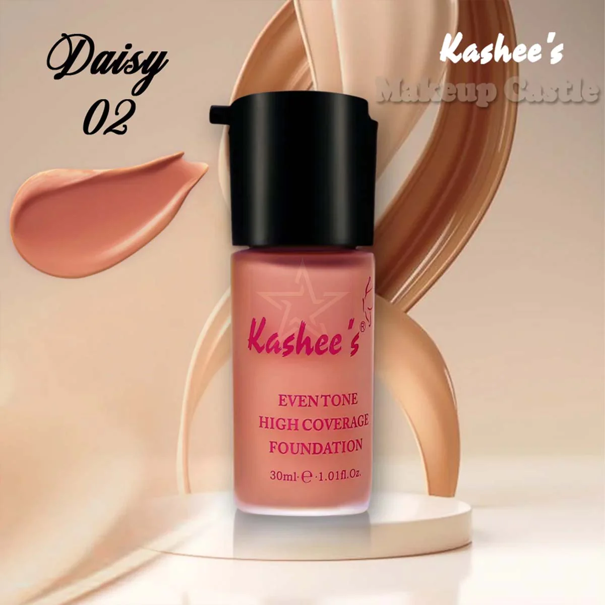 Kashee's Eventone High Coverage Foundation Daisy