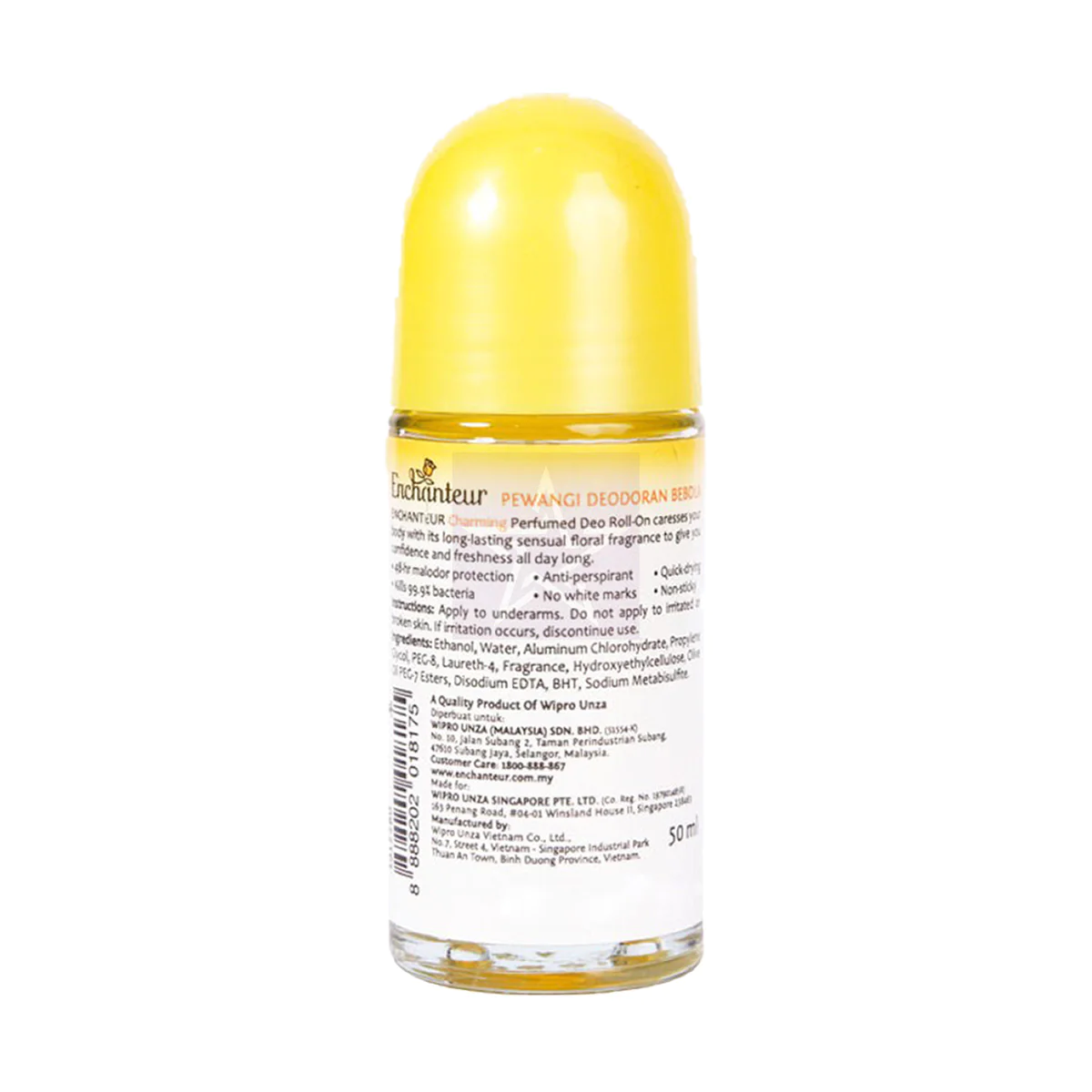 Enchanteur Charming Roll-On Anti-Perspirant, SKU: 1011121314154