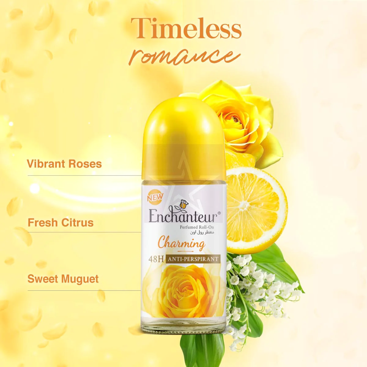 Enchanteur Charming Roll-On Anti-Perspirant, SKU: 1011121314154