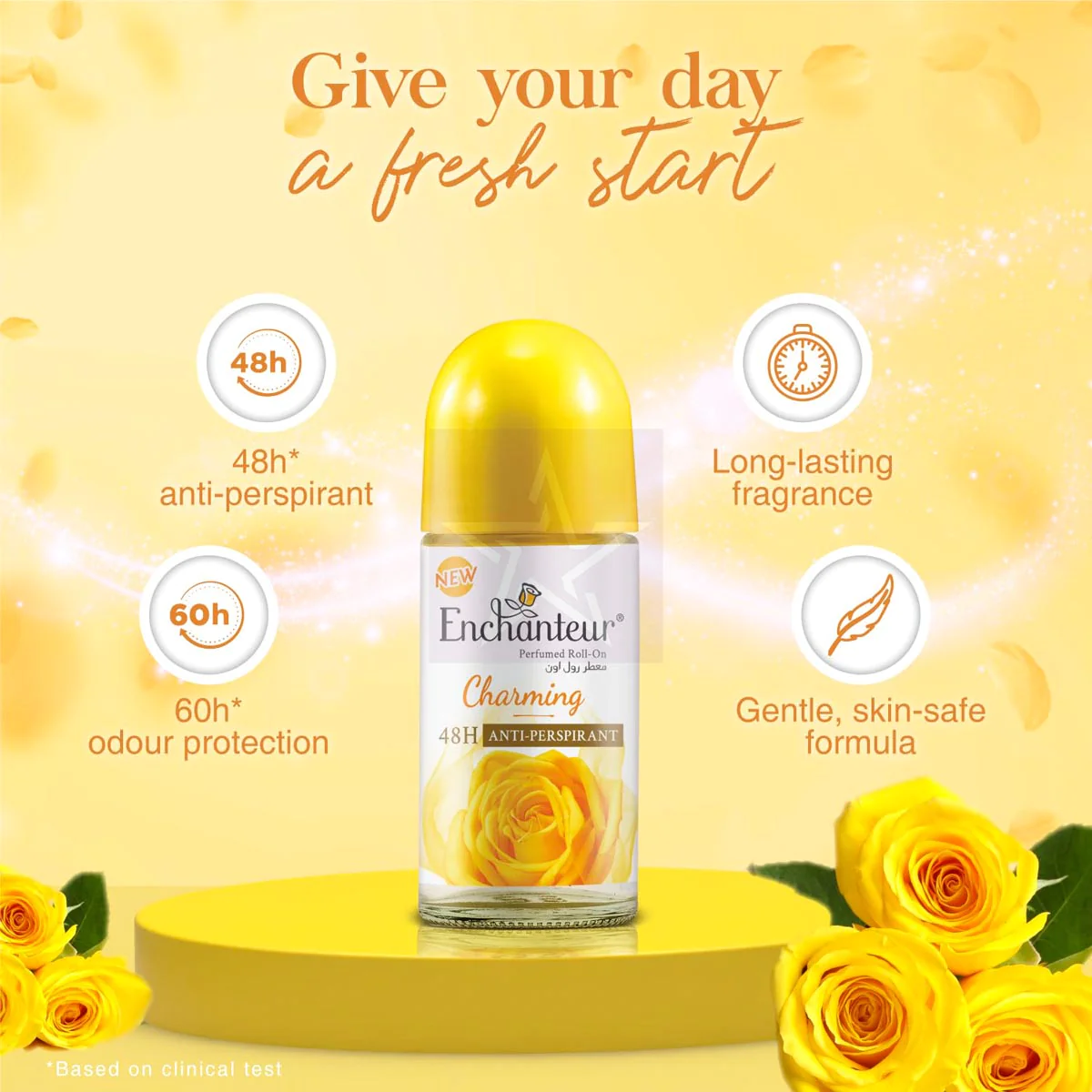 Enchanteur Charming Roll-On Anti-Perspirant, SKU: 1011121314154