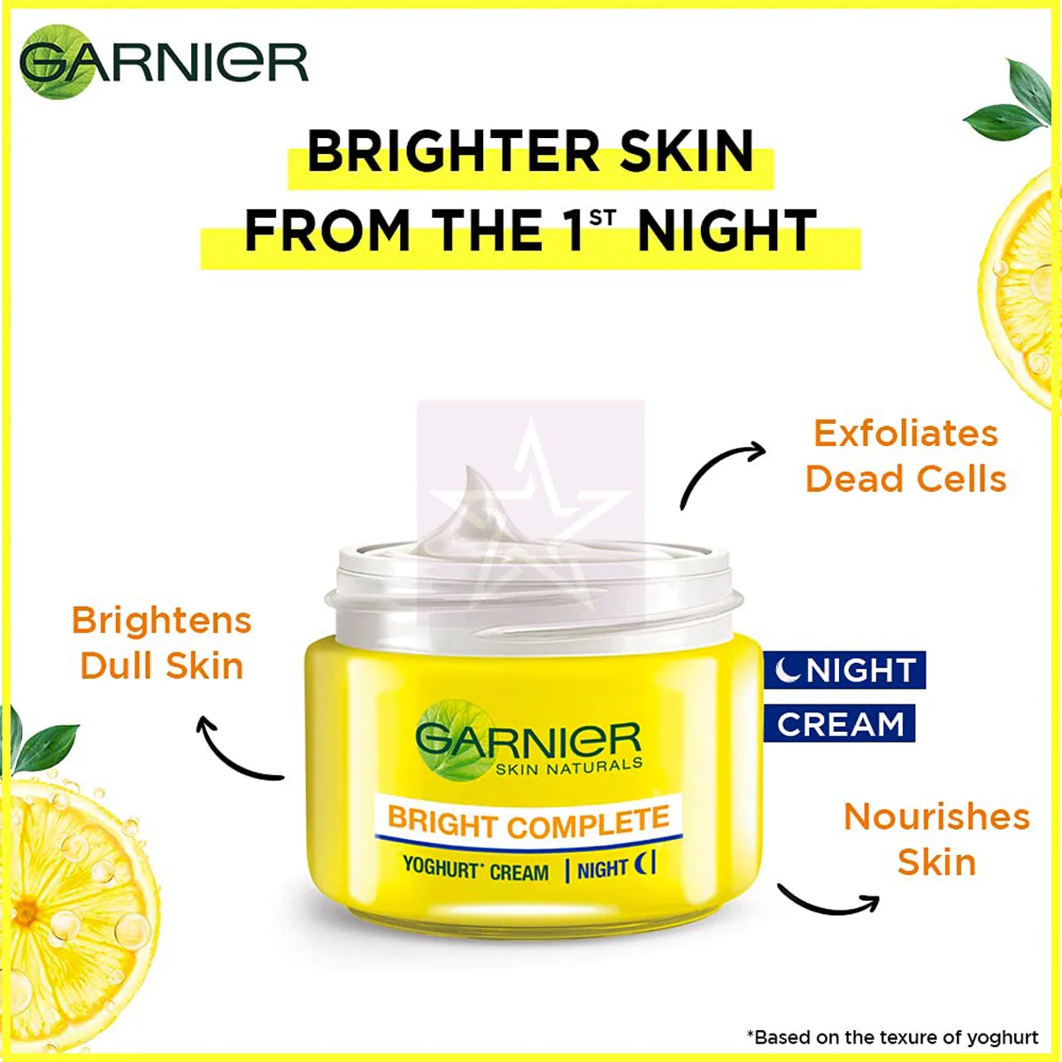 Garnier VITAMIN C YOGHURT Night Cream