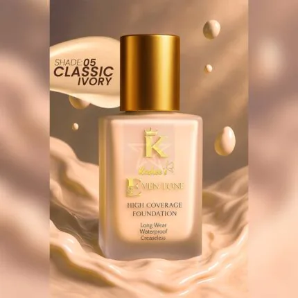 Kashee's Eventone High Coverage Foundation Classic Ivory