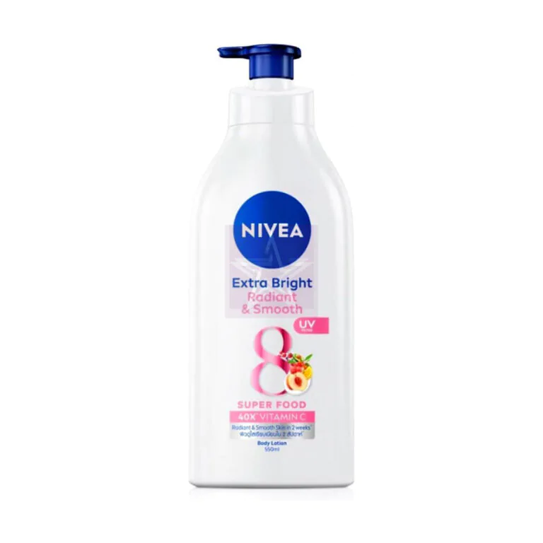 NIVEA Extra Bright & Radiant and Smooth Body Lotion (550ml)