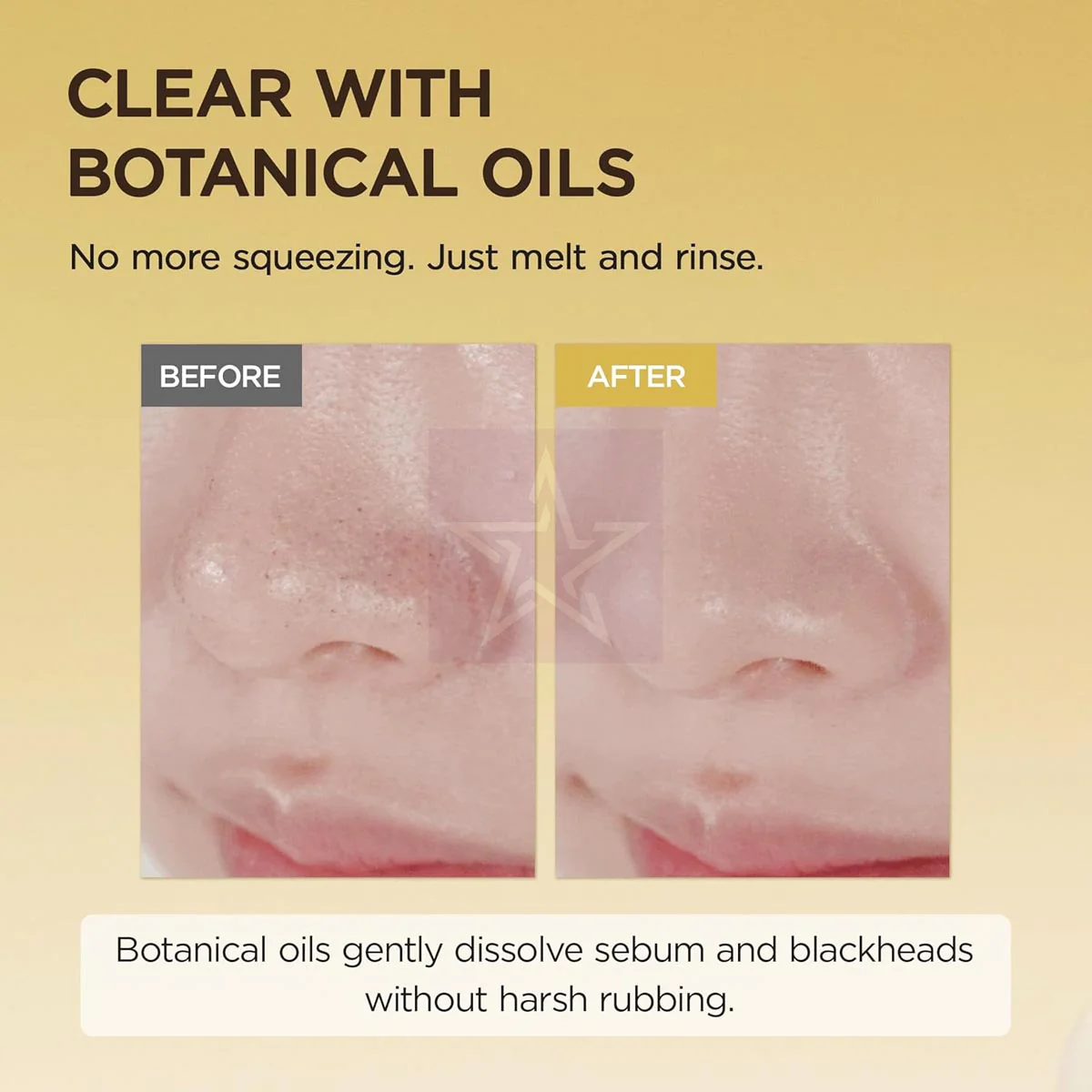 SKIN1004 Madagascar Centella Light Cleansing Oil _before and after