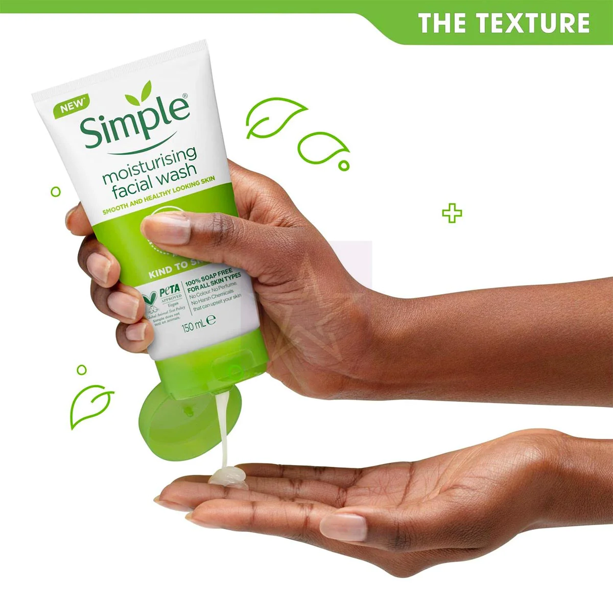 Simple Moisturising facial wash , SKU: 5011451103870