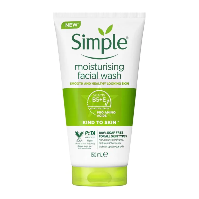 Simple Moisturising facial wash , SKU: 5011451103870