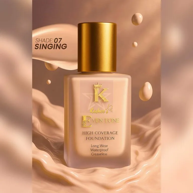 Kashee's Eventone High Coverage Foundation Singing
