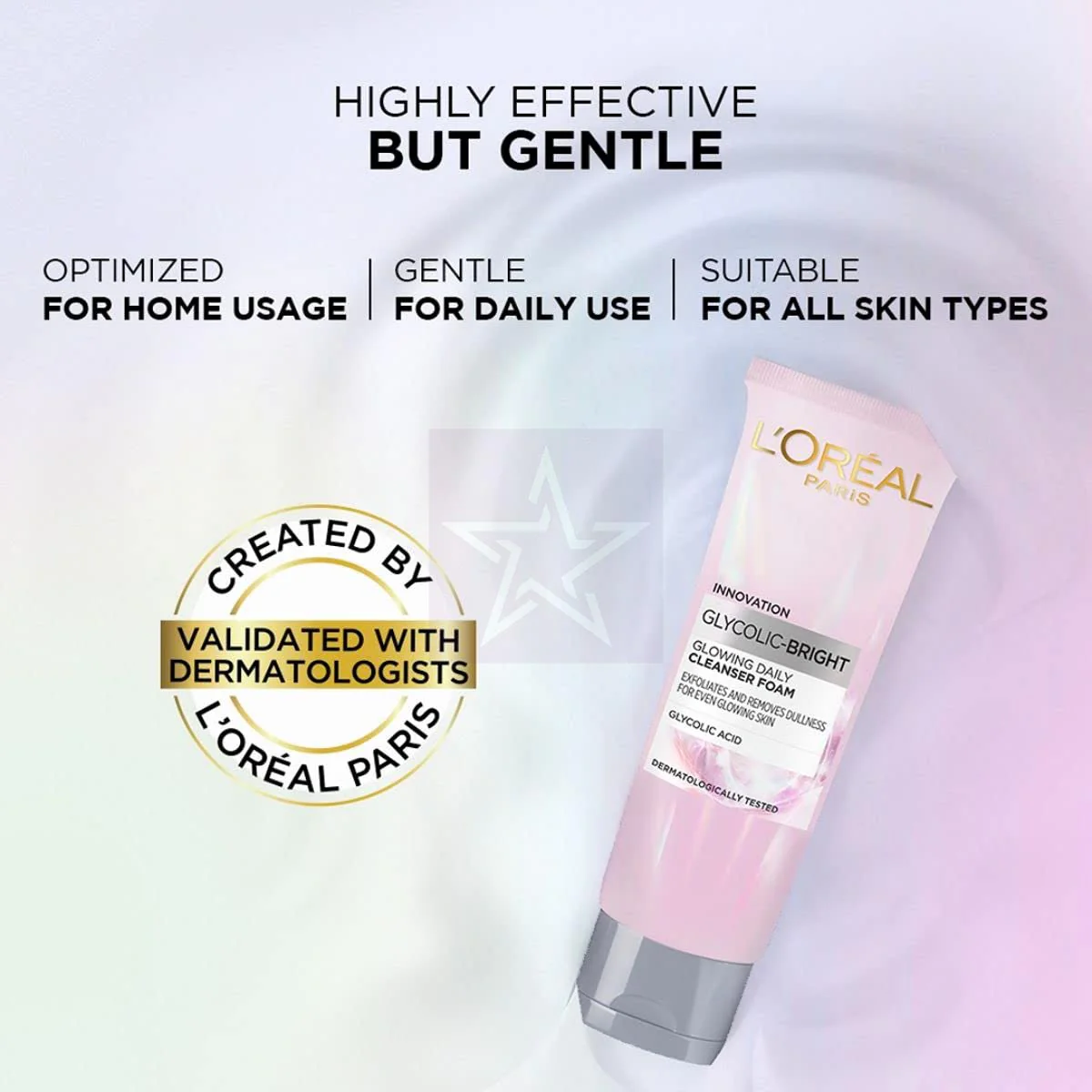 L'Oreal Paris Glycolic Bright Daily Foaming Face Cleanser