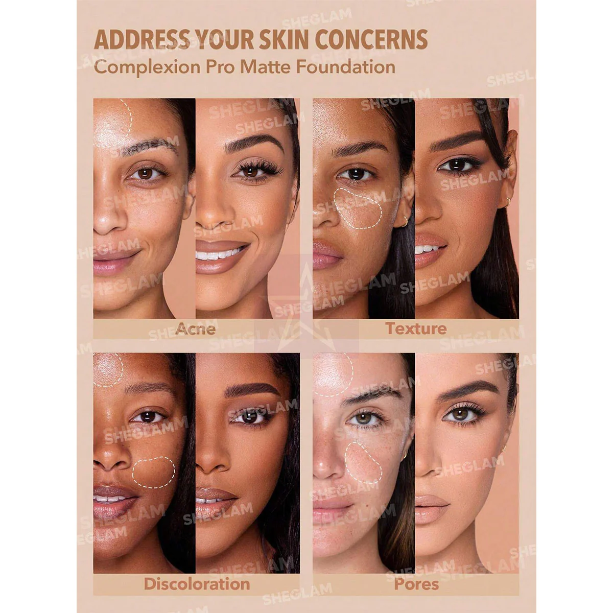 sheglam Foundation